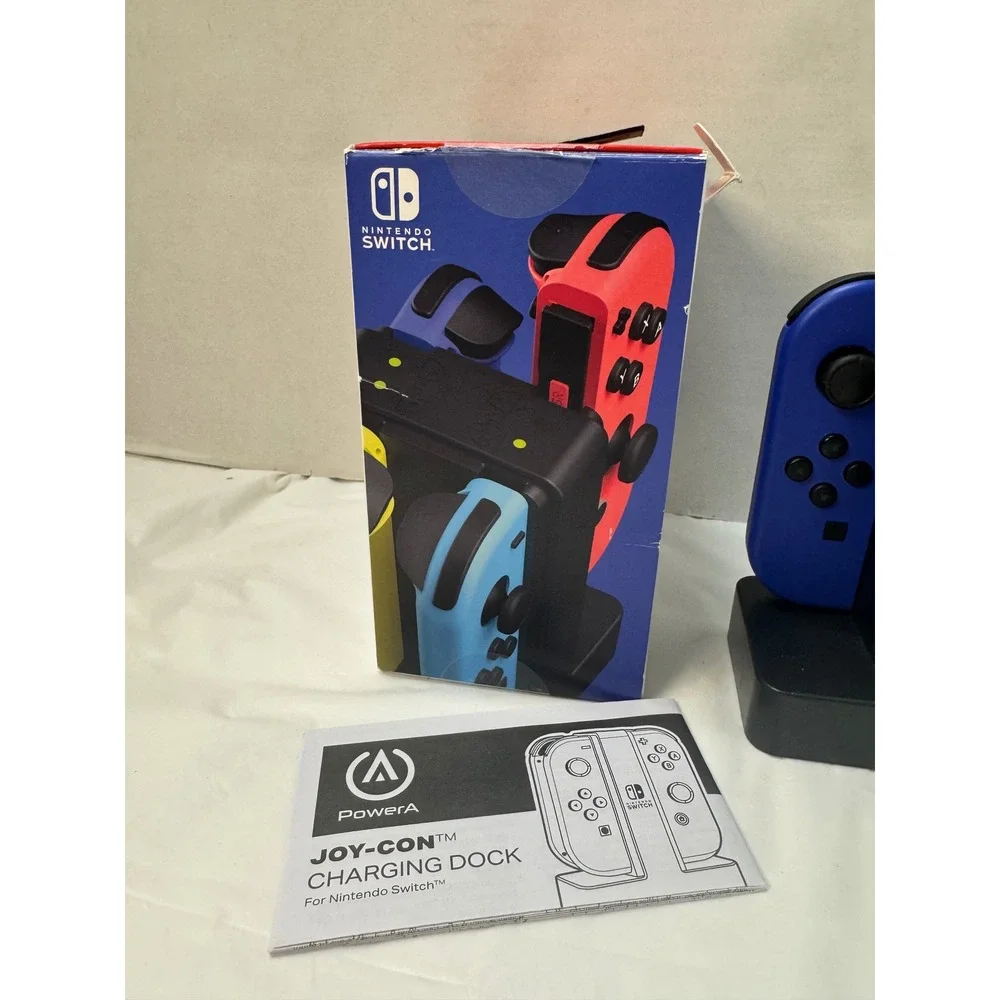 PowerA Joy-Con Charging Dock for Nintendo Switch Black 1501406-02V